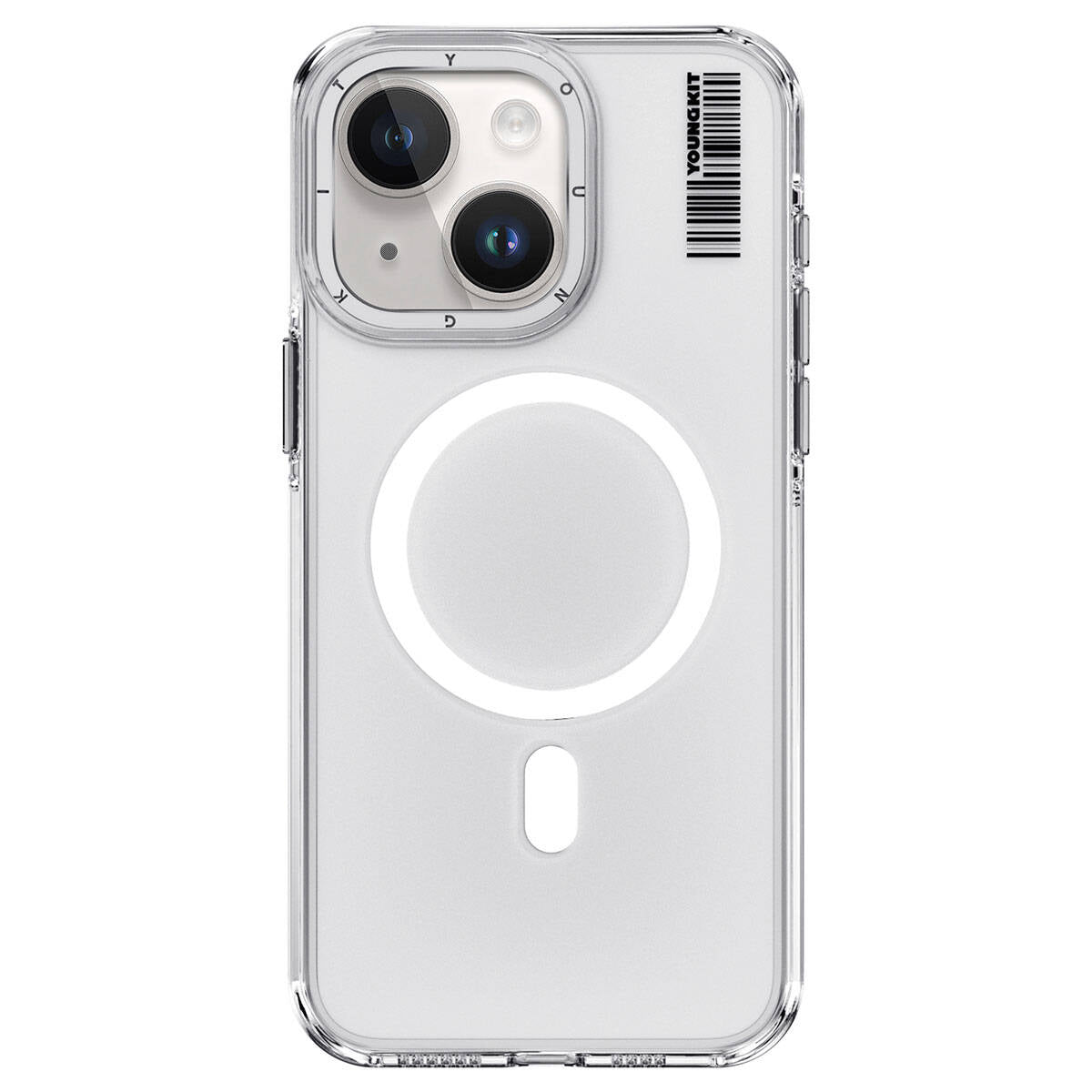 Youngkit Crystal Shield Serisi iPhone 15 Kılıf Magsafe Şarj Özellikli Şeffaf Telefon Kılıfı - 1 Youngkit Crystal Shield Serisi iPhone 15 Kılıf Magsafe Şarj Özellikli Şeffaf Telefon Kılıfı - 1